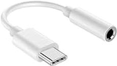 Apple MFi Certified USB C to 3.5mm Headphone Adapter iPhone 15 to 3.5mm Audio Aux Jack Adapter Dongle Earphone Cable Converter Compatible with iPhone 15/15 Plus/15 Pro/15 Pro Max,Galaxy S23 S22 Ultra