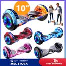 7"60CM Portable Electric Hoverboard Bluetooth Speaker LED Self Balancing Scooter