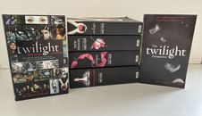 Twilight Saga Book Set x4 + Companion & Director's Notebook by Stephanie Meyer