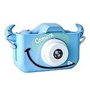vdha Kinderkamera-Spielzeug für 3-12-JäHrige und MäDchen, HD 1080P-Digitalkamera für Kleinkinder, Selfie-Kamera, 32 GB SD-Karte, Blau