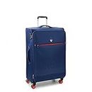 RONCATO Crosslite Range Blue Color Soft Case Polyester Large Size Luggage