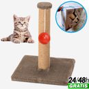 Rascador para gatos Árbol arañar juguetes 28x28x32 cm Rascadores con Pelota Base