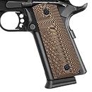 Guuun 1911 Grips G10 Full Size Government Commander Custom Grip Ambi Safety Cut OPS Eagle Wing Texture