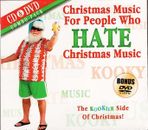 Música navideña para personas que odian la música navideña ~ varios ~ CD y DVD ~ nueva