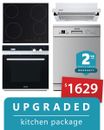 SALINI Upgrade Kitchen Package Oven, Ceramic Cooktop, Rangehood, Dishwasher NEW