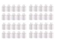 Lots of Wall Charger 5V 1A USB Port Plug Cube For Apple iPhone 6,7,8,X XS White