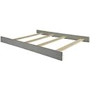 CC KITS Full-Size Conversion Kit Bed Rails for Ellen Degeneres by Bivona Convertible Crib | Multiple Finishes Available (Weathered Grey)