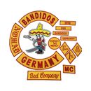 Bandidos MC Embroidery Patches Iron On Jacket Vest Rider Full Back Size Patch