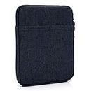 MyGadget 6 Zoll Nylon Sleeve Hülle - Schutzhülle Tasche 6" für eBook Reader | Smartphone | Navi z.B. Kindle Paperwhite | Apple iPhone 13 Pro - Dunkel Blau