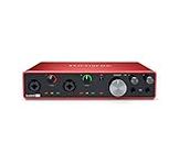 Focusrite Scarlett 8i6 3rd Gen USB Audio Interface Recording, Songwriting, & Streaming High-Fidelity, Studio Quality Recording, With Transparent Playback