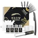 Kit Brow Lift Sourcils, Brow Lift Kit Sourcil, At Home DIY Perm For Your Brow, Professional DIY Perm Kit for Instant Eyebrow Lift, Brow Brush, And Micro Brushes Added