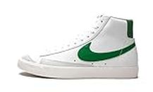 Nike Men's Basketball Shoe, White/Pine Green-sail-Black, 11