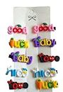 P&S Words Hair Clips for Girls, Adorable Letters Kids Hair Accessories (40_PCS)