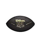 Wilson NFL Super Grip Composite Football - Junior Size, Black/Gold