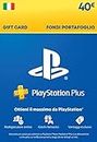 40€ PlayStation Store Gift Card per PlayStation Plus Extra | 3 mesi | Account italiano [Codice per email]