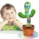 Sonpal |Dancing Cactus Talking Toy| Education for Babies Funny Cactus Talking Toy, Soft Plush Talking Toy Musical Toy, Can Sing Record | Musical Toys| Repeat What You say Pack of 1 Only