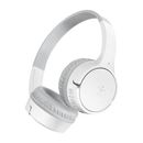 Belkin SoundForm Mini On-Ear Wireless Headphones for Kids (White) AUD002BTWH