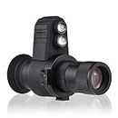 Lixada Nachtsichtgerät, Nachtsichtbrille für Tag- und Nachtjagd, Digitale Nachtsicht Monokular/Fernglas, Infrarot Nachtsicht mit IR-Beleuchtung für die Jagdüberwachung und Wildtierbeobachtung