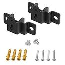 JINGer Universal Speaker Wall Mount for Sony, Vizio, Samsung, Roku, and More Sound Speakers, Speaker Brackets for Rear Satellite Speakers or Sound Bar, Mounted Under TV on Wall