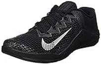 Nike Men's Football Soccer Shoe, Black MTLC Silver Anthracite, 4
