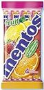 Mentos - Fruit 4-Pack - ChewyMints with Long-Lasting Flavour and Convenient Pocket-Sized Packs - Perfect for On-the-Go Freshness