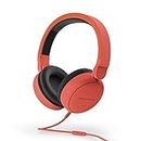 Energy Sistem Headphones Style 1 Talk Chili Red (Over-Ear, 180º Foldable, Detachable Cable Audio-in), 185 x 205 x 25 mm