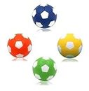 Massmot 4pcs Foosball Table Balls, 36mm Table Soccer Balls for Foosball Tabletop Game Foosball Accessory Replacements (Mixed Colors)