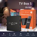 8K Ultra HD Android 13 TV Box WiFi 2.4G/5G Bluetooth 5.4 Streaming Media Player