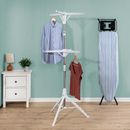 2-Tier Collapsible Tripod Drying Rack by Honey-Can-Do in White