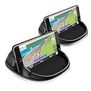 [2 Pack] Loncaster Dashboard Car Phone Holder Mount,Universal Cell Phone Automobile Cradles Stands Ultra Stable Slip Free Hands Free Car Accessories Compatible for iPhone,Most Smartphones and GPS