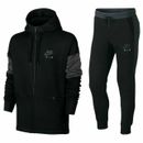 Traje completo de lana Nike Air para hombre con capucha y color inferior negro