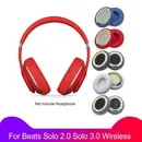 1pair Sponge Earpads For Beats Solo 2 Solo 3 Replacement Ear Cushion For Solo 2.0 3.0 Wireless