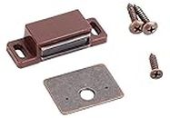 MPJ Single Magnetic Catches Brown/Antique Copper Retail Pack (2)