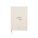 LIFE&Style Planner by Leonie Hanne, Daily Lifestyle Journal for Gratitude, Work, and Wellness with Reflective Prompts, Weekly Goal Planning, Style Insights, 90-Day Planner, Undated (Off-White)