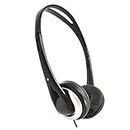 kenable Stereo/Mono Super Bass Sound Cushioned TV Headphones - Long 6m Cable [6 metres]