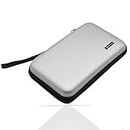 BEADY Carrying Case for Nintendo NEW3DS XL, NEW3DS LL, 3DS XL, 3DS LL Storage case Console Storage case Silver Gray