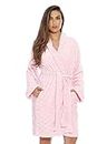 Just Love Kimono Robe/Bath Robes for Women, Size2X Plus, Light Pink
