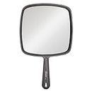 Diane TV Mirror, Large, Black, 9 x 12.75 Inches, 1 Count