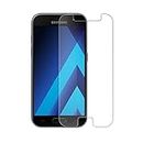 TRUSTA Tempered Glass Guard Compatible for samsung galaxy A5 2017 (Transparent)