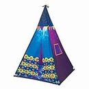 B. Toys – Play Tent – Blue Indoor Tent – Built-in Light – Play Tent for Kids – 3 Years + – Starry Sky Tent - Blue