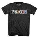 Chowdaheadz Boston Townie Pride T-Shirt, Charcoal, Large