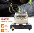 Portable Single Electric Hot Plate 1000W For Home Kitchen Stove Burner Cooking