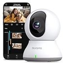 blurams Pet Camera 2K, Indoor Camera, Dog Camera, 360° Home Security Camera, WiFi Baby Monitor, Night Vision, Motion Tracking, 2-Way Talk, Cloud&SD, APP Control, Works with Alexa(2.4GHz Only)