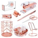 Rose Gold Office Supplies and Accessories - Cute Office Supplies for Women wi...