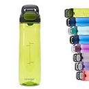 Contigo Cortland Autoseal Water Bottle, Large BPA Free Drinking Bottle, Leakproof Gym Bottle, Ideal for Sports, Bike, Running, Hiking, 720 ml, Citron Gray