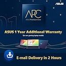 ASUS Premium Care 1 Year Extended Warranty with Onsite Service for Non-Gaming Laptops (Email Delivery, No Physical Kit) for B2B