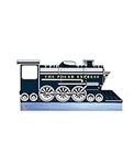 Advanced Graphics Polar Express Train Stand-in Life Size Cardboard Cutout Standup - The Polar Express (2004 Film)