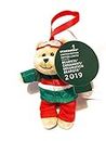 Starbucks 160th Edition Bearista Ski Bear 2019 Christmas Tree Ornament