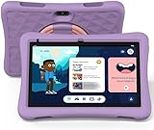 Tablet for Kids 10 Inch, Android 13 Tablet with Google Kids Space, 1.8GHz 4-core, 2GB RAM 32GB Storage, HD Display, 6000mAh, 2.4G+5G WiFi, PlimPad Kids10