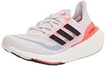 adidas Men s Ultraboost Light Running Shoes (Ultraboost 23), White/Black/Solar Red, 9.5 US